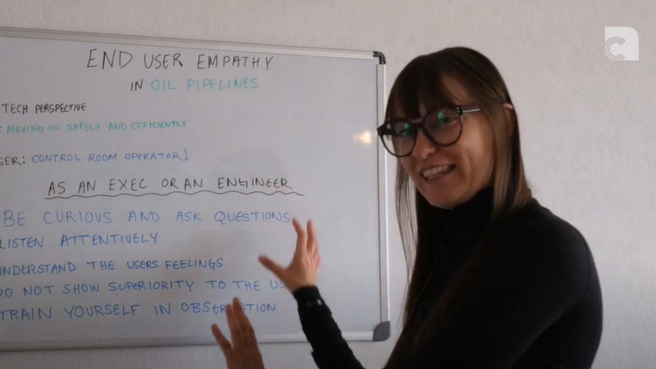 End User Empathy for Oil Pipelines Operation